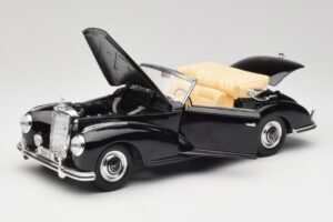 Mercedes 300 S W188 Kabriolet Čierny Tchibo 1:18 36782 Kov – obrázok 2 z 8