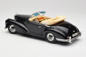 Mercedes 300 S W188 Kabriolet Čierny Tchibo 1:18 36782 Kov – obrázok 7 z 8