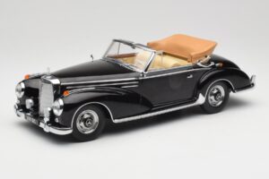 Mercedes 300 SC W188 Kabriolet Čierny KK-Scale 1:18 KKDC180941 Kov