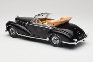 Mercedes 300 SC W188 Kabriolet Čierny KK-Scale 1:18 KKDC180941 Kov – obrázok 5 z 6