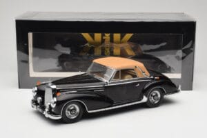 Mercedes 300 SC W188 Kabriolet Softtop Čierny KK-Scale 1:18 KKDC180943 Kov – obrázok 6 z 6