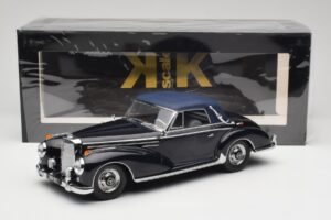 Mercedes 300 SC W188 Kabriolet Softtop Tmavo Modrý KK-Scale 1:18 KKDC180944 Kov – obrázok 6 z 6