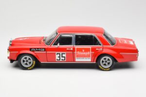 Mercedes 300 SEL 6.8 #35 H. Kelleners Hockenheim 1973 Minichamps 1:18 100713435 Kov – obrázok 4 z 8