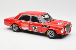 Mercedes 300 SEL 6.8 #35 H. Kelleners Hockenheim 1973 Minichamps 1:18 100713435 Kov – obrázok 6 z 8