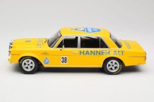 Mercedes 300 SEL 6.8 W109 #38 H. Heyer Season Finale Hockenheim 1971 Minichamps 1:18 155713438 Kov – obrázok 3 z 6