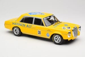 Mercedes 300 SEL 6.8 W109 #38 H. Heyer Season Finale Hockenheim 1971 Minichamps 1:18 155713438 Kov – obrázok 4 z 6