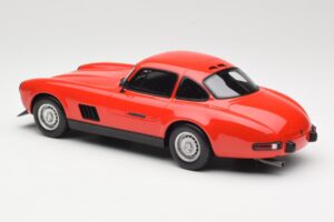 Mercedes 300 SL AMG Červený Otto 1:18 OT311 Živica – obrázok 5 z 6
