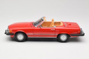 Mercedes 300 SL R107 Červený Norev 1:18 B66040623 Kov – obrázok 4 z 8