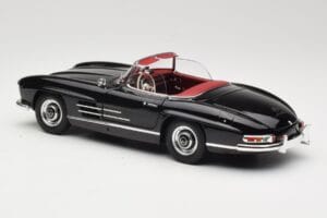 Mercedes 300 SL W198 Roadster Čierny Minichamps 1:18 180039036 Kov – obrázok 7 z 8