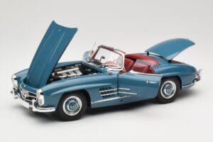 Mercedes 300 SL W198 Roadster Modrý Minichamps 1:18 180039035 Kov – obrázok 2 z 8