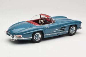 Mercedes 300 SL W198 Roadster Modrý Minichamps 1:18 180039035 Kov – obrázok 3 z 8