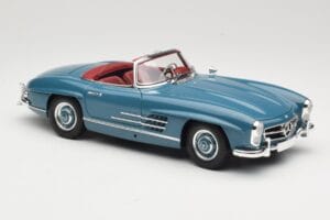 Mercedes 300 SL W198 Roadster Modrý Minichamps 1:18 180039035 Kov – obrázok 6 z 8