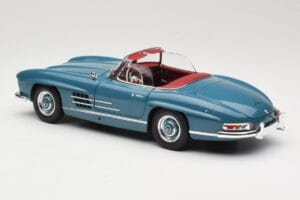 Mercedes 300 SL W198 Roadster Modrý Minichamps 1:18 180039035 Kov – obrázok 7 z 8
