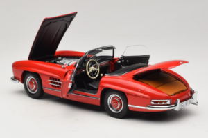 Mercedes 300 SL Roadster Červený Minichamps 1:18 180039031 Kov – obrázok 5 z 8