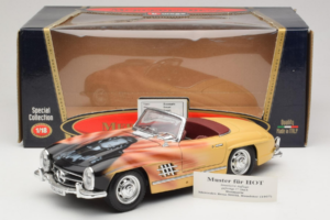 Mercedes 300 SL Roadster Rosemarie Muster Limitovaná Edícia 18/27 Bburago 1:18 3023-M1 Kov – obrázok 8 z 8
