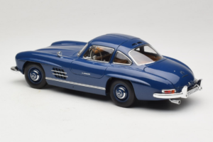 Mercedes 300 SL W198 Modrý Norev 1:18 183852 Kov – obrázok 7 z 8