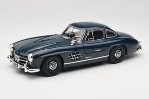 Mercedes 300 SL W198 Gullwing Tmavomodrý Minichamps 1:18 110037216 Kov