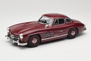Mercedes 300 SL W198 Gullwing Tmavočervený Minichamps 1:18 110037218 Kov