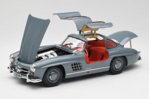 Mercedes 300 SL W198 Graphite Šedý Minichamps 1:18 180039005 Kov – obrázok 2 z 8