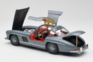 Mercedes 300 SL W198 Graphite Šedý Minichamps 1:18 180039005 Kov – obrázok 5 z 8