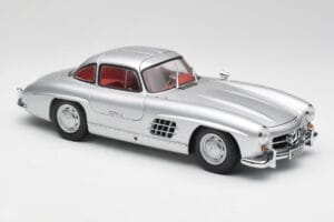 Mercedes 300 SL W198 Gullwing Strieborný Minichamps 1:18 180039000 Kov – obrázok 6 z 8
