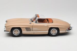 Mercedes 300 SL W198 Roadster Svetlohnedý Minichamps 1:18 180039032 Kov – obrázok 4 z 8