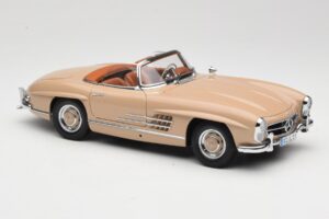 Mercedes 300 SL W198 Roadster Svetlohnedý Minichamps 1:18 180039032 Kov – obrázok 6 z 8