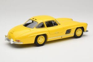 Mercedes 300 SL W198 Svetlo Žltý Minichamps 1:18 180039009 Kov – obrázok 3 z 8