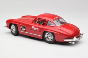 Mercedes 300 SL W198 Red Metallic Bburago 1:18 3013-M1 Kov – obrázok 7 z 8