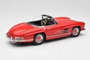 Mercedes 300 SL W198 Roadster Červený S Hardtopom Minichamps 1:18 180039041 Kov – obrázok 3 z 8