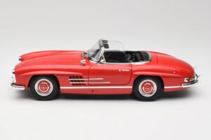 Mercedes 300 SL W198 Roadster Červený S Hardtopom Minichamps 1:18 180039041 Kov – obrázok 4 z 8