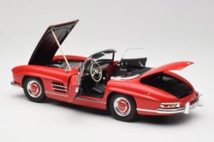 Mercedes 300 SL W198 Roadster Červený S Hardtopom Minichamps 1:18 180039041 Kov – obrázok 5 z 8
