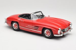 Mercedes 300 SL W198 Roadster Červený S Hardtopom Minichamps 1:18 180039041 Kov – obrázok 6 z 8