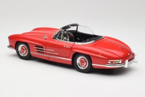Mercedes 300 SL W198 Roadster Červený S Hardtopom Minichamps 1:18 180039041 Kov – obrázok 7 z 8