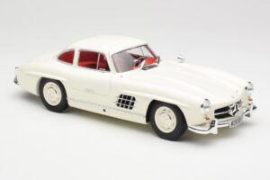 Mercedes 300 SL W198 Biely Minichamps 1:18 180039006 Kov – obrázok 6 z 8