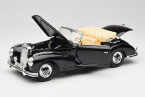 Mercedes 300SC W188 Obsidian Čierny Maisto 1:18 806B Kov – obrázok 2 z 8