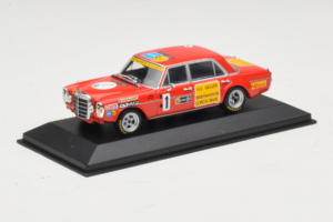 Mercedes 300 SEL 6.8 AMG #35 H. Heyer / C. Schickentanz 24 Hours of Spa 1971 Minichamps 1:43 MB007 Kov – obrázok 2 z 4