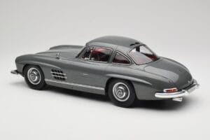 Mercedes 300SL W198 Gullwing Graphite Grey Norev 1:12 123852 Kov – obrázok 5 z 6