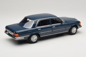 Mercedes 350 SEL W116 Hansa Blue Norev 1:18 183976 Kov – obrázok 3 z 8