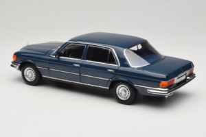 Mercedes 350 SEL W116 Hansa Blue Norev 1:18 183976 Kov – obrázok 7 z 8