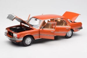 Mercedes 450 SEL 6.9 W116 Oranžový Metallic Norev 1:18 183459 Kov – obrázok 2 z 8