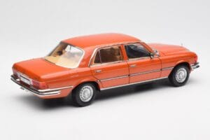 Mercedes 450 SEL 6.9 W116 Oranžový Metallic Norev 1:18 183459 Kov – obrázok 3 z 8
