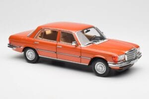 Mercedes 450 SEL 6.9 W116 Oranžový Metallic Norev 1:18 183459 Kov – obrázok 6 z 8