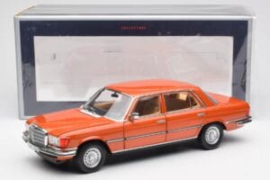 Mercedes 450 SEL 6.9 W116 Oranžový Metallic Norev 1:18 183459 Kov – obrázok 8 z 8