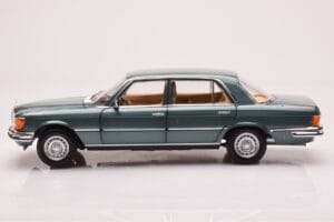 Mercedes 450 SEL 6.9 W116 Petrol Metalická Norev 1:18 183974 Kov – obrázok 4 z 8