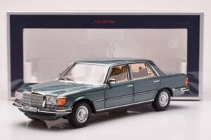 Mercedes 450 SEL 6.9 W116 Petrol Metalická Norev 1:18 183974 Kov – obrázok 8 z 8