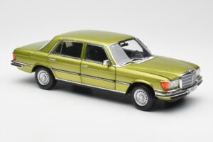 Mercedes 450 SEL W116 Citrus Zelený Edícia Dealer Norev 1:18 B66040683 Kov – obrázok 6 z 8