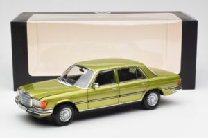 Mercedes 450 SEL W116 Citrus Zelený Edícia Dealer Norev 1:18 B66040683 Kov – obrázok 8 z 8