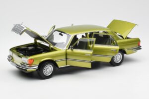 Mercedes 450 SEL W116 Citrus Zelený Edícia Dealer Norev 1:18 B66040683 Kov – obrázok 2 z 8