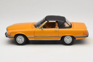 Mercedes 450 SL R107 Cayenne Orange Norev 1:18 183350 Kov – obrázok 5 z 10
